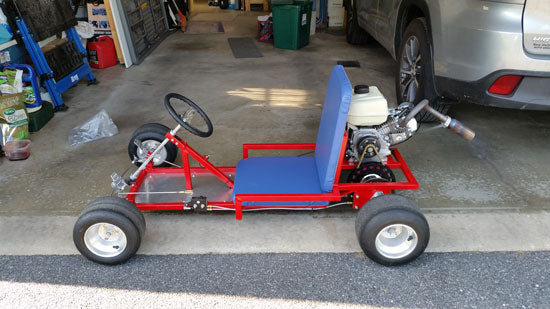 Fun Kart with Built 200cc Engine