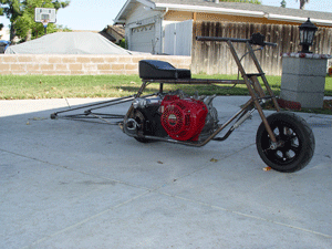 Mini drag bike