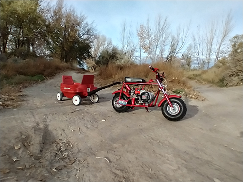 Powered by a Built 79cc Predator