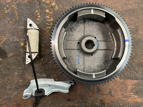 Genuine Honda GX160/200 Flywheel with Charging Coil