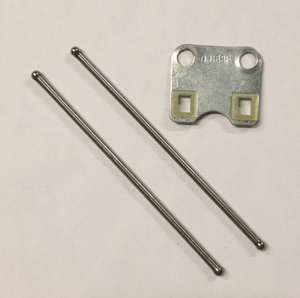 Pushrods & Guide Plate, Stock